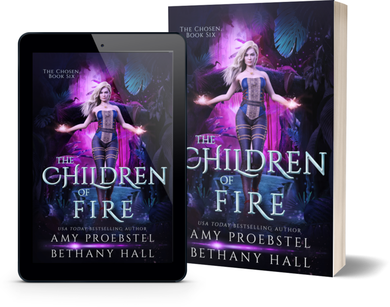The Children of Fire: A Portal Fantasy (The Chosen, Book 6)