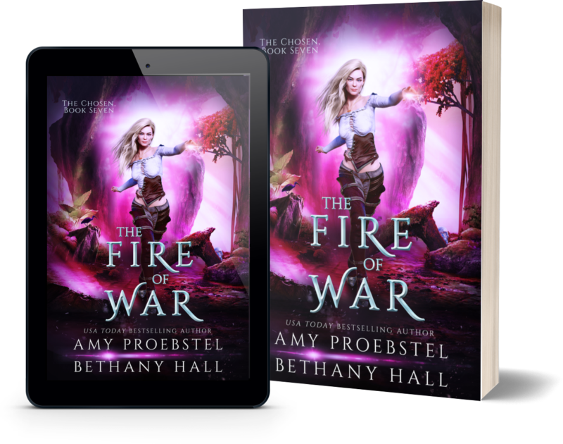 The Fire of War: A Portal Fantasy (The Chosen, Book 7)